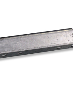 Bracket galv for drop pipe at grating for boar pen